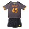 AS Roma Wesley Franca #43 Tredjedraktsett Barn 2026-27 Kortermet (+ korte bukser)